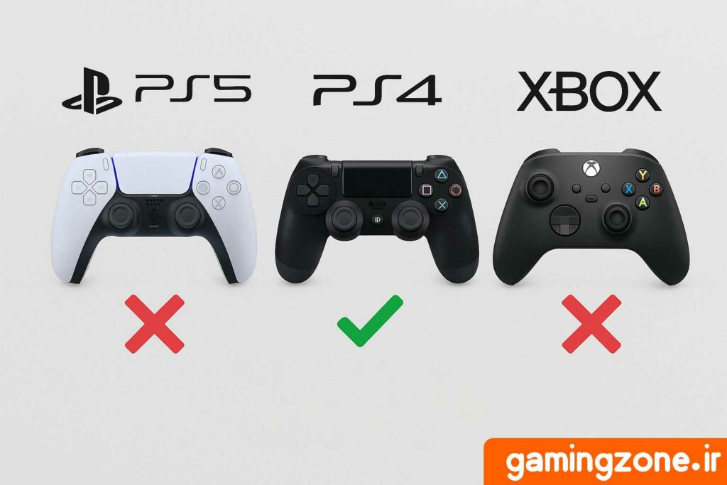 سرآنالوگ دسته پلی استیشن ۴